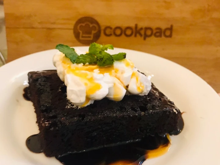 Recipe Caramel and chocolate brownies the Awesome  Really delicious