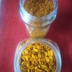 A picture of Dabeli Masala and Masala Singh.