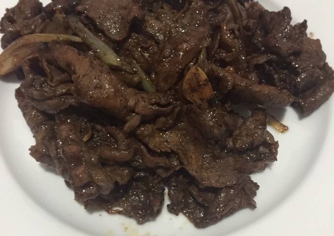 Beef Bulgogi cara saya