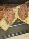 Budín marmolado