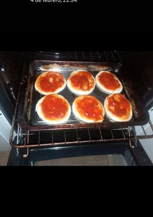 Una foto de Mini pizzetas