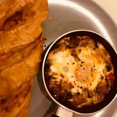 A picture of Shakshuka made healthy!.