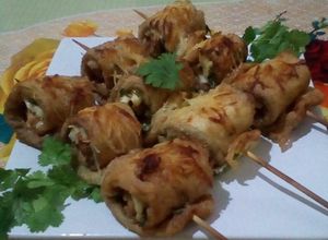 صورة لوصفة دي بروشات الكوسة