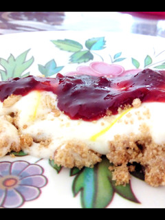 A picture of Quick Chilled Lime Pie Topped Strawberry.