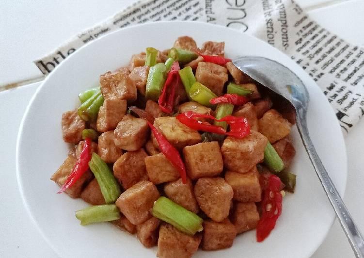 �?�Tahu Buncis Tumis Kecap