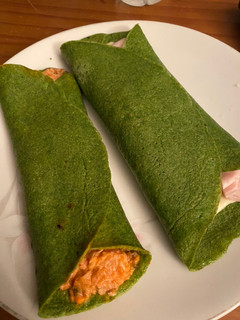 Una foto de Crepes de avena y espinacas