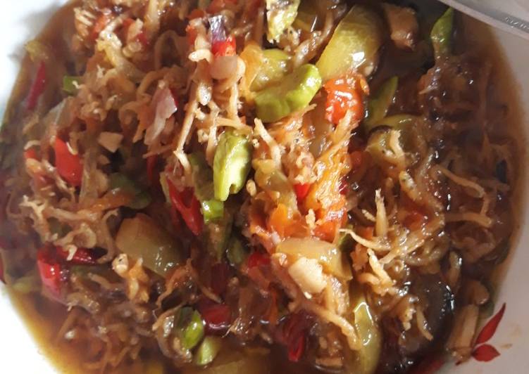 Resep Sambel petai teri medan Anti Gagal