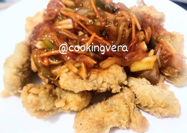 Tuna Crispy Saos Acar Asam Manis