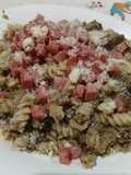 Fusilli con crema di melanzane