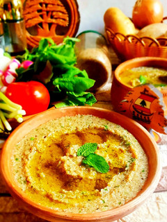 صورة لوصفة كبة البطاطا (اكلة لبنانية نباتية بامتياز)