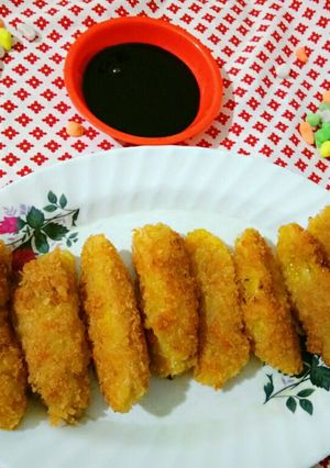 Foto resep Banana crispy chocolate