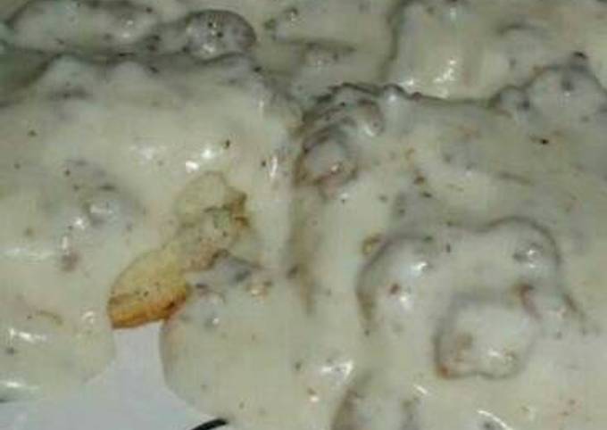 Anti Ribet, Memasak White Gravy sauce Simpel