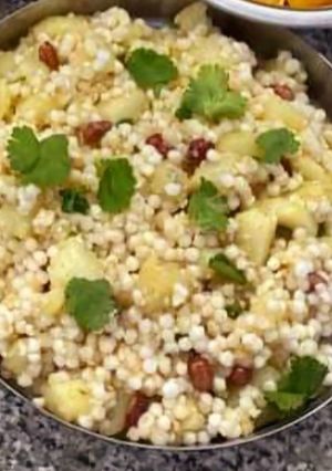 સાબુદાણા ખિચડી ફરાળી રેસિપી (Sabudana Khichdi Farali Recipe In Gujarati) રેસીપી મુખ્ય ફોટો