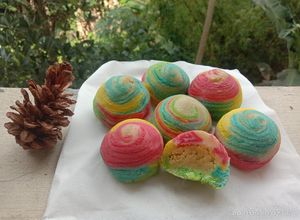 Foto resep Pia Moon cake isi ubi cilembu