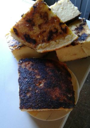Una foto de Tamal asado a la leña
