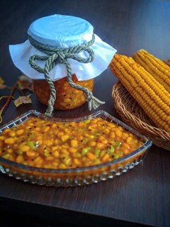 عکسی از دستور ترشی ذرت🌽