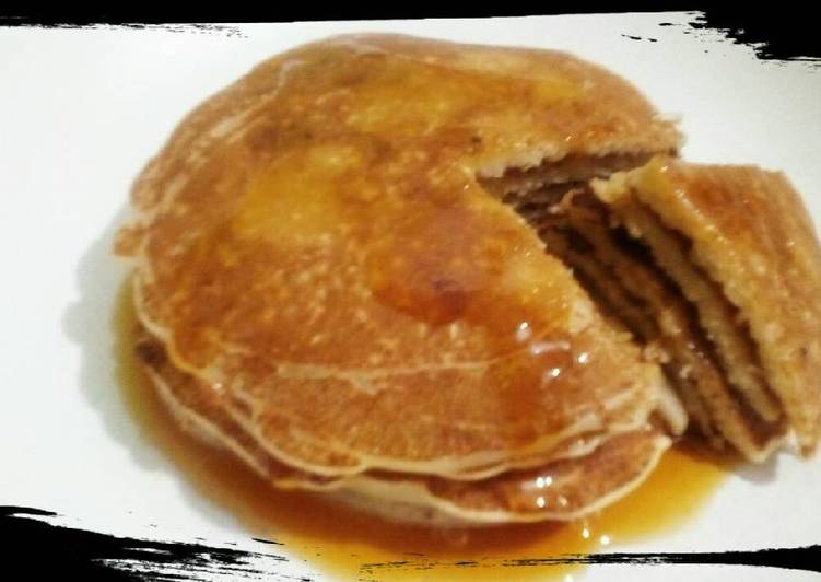 Pàncake quaker oat gula jawa