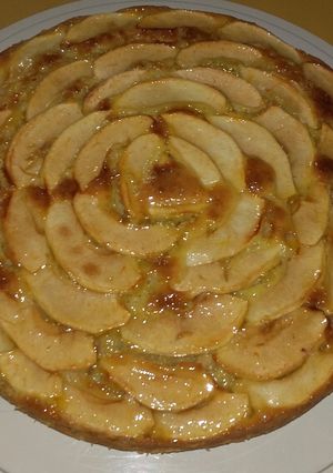 Una foto de Torta de manzana