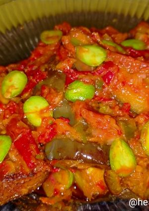 Foto resep Terong Pete Balado