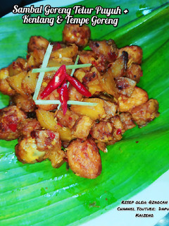 Foto resep Sambal Goreng Telur Puyuh dengan Kentang & Tempe Goreng