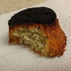 A picture of Magic Disappearing Lemon Poppyseed Cake.
