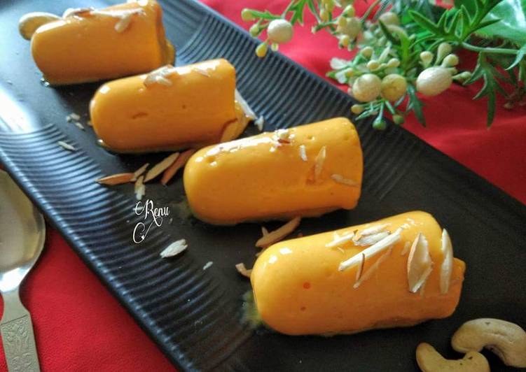 Simple Way to Make Speedy Mango Aata Kulfi