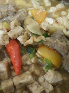 Foto resep Tumis tempe udang bakso