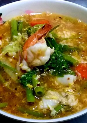 รูปของ สุกี้กุ้ง