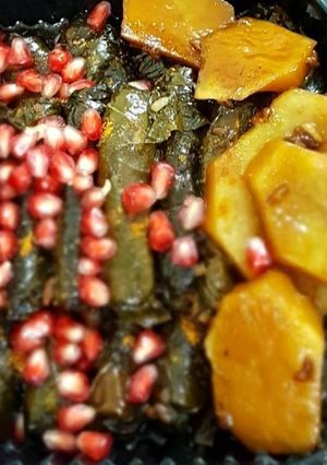 صورة لوصفة ورق عنب بالدبس سبايسي