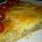 Tarta de cebollas, pollo y queso (sin huevos)