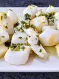 Sepia a la plancha con salsa mery
