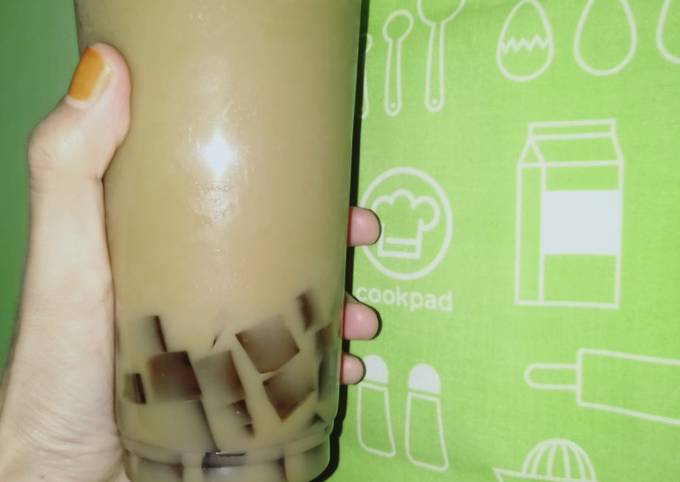 Langkah Mudah untuk Menyiapkan 192. Cappucino Cincau by Uliz Kirei, Menggugah Selera