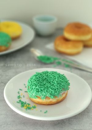 Foto resep Donat Empuk tanpa Kentang (2) dengan Tips