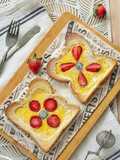 Fruit Cheese Toast