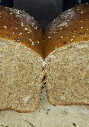 Una foto de Pan de molde con semillas