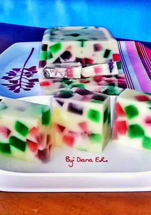 Foto resep Puding Mentega Mozaik
