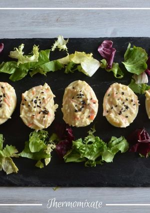 Foto principal de Huevos rellenos light con Thermomix
