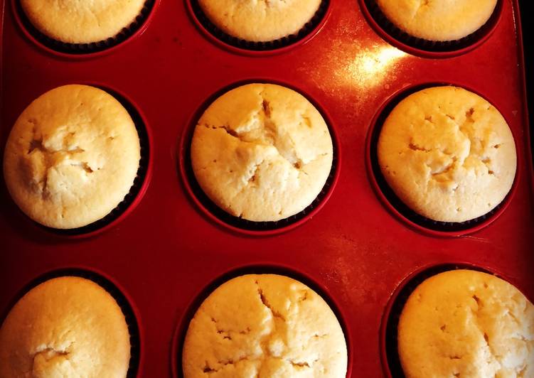 Recipe of Any-night-of-the-week Vanilla Cupcakes