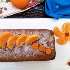 Eggless Orange Loaf Cake A picture of Eggless Orange Loaf Cake.