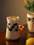 Grass Jelly Ball Jasmine Milk Tea - Cincau Teh Melati