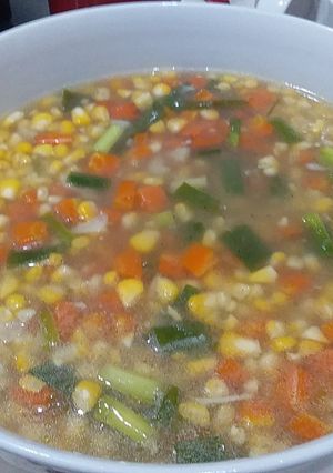 Foto resep Sup jagung wortel simple ala ibuLuRah