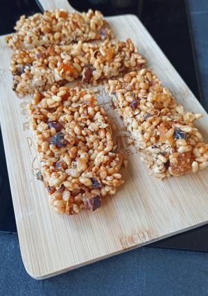 Une photo de Barres de rice krispies