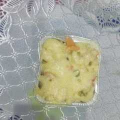 A picture of Makaroni kukus.