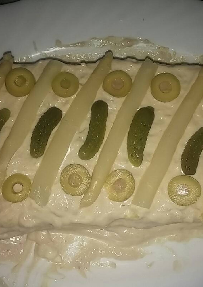 Una foto de Pastel de atún y espárragos