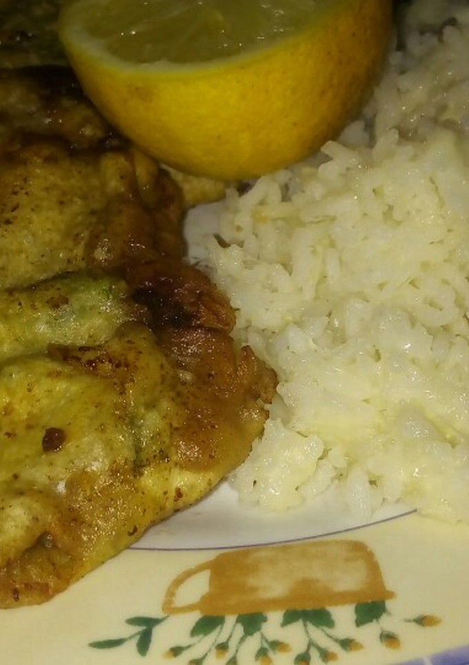 Una foto de Marineras de hígado y carne arroz con queso