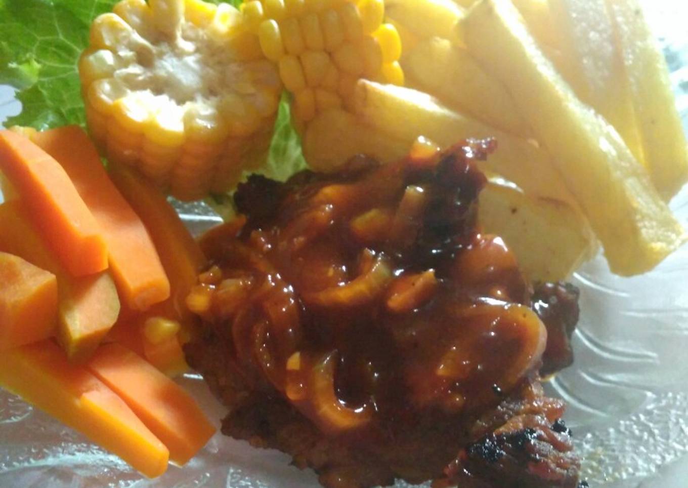 Beef steak ala rumahan