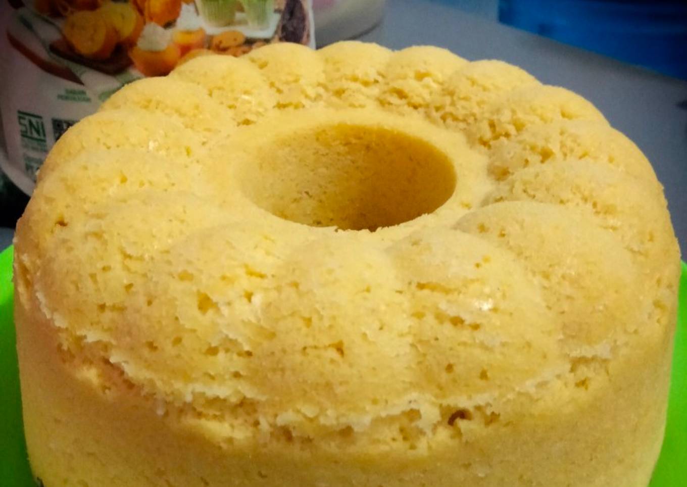 Bolu kukus santan keju🧀