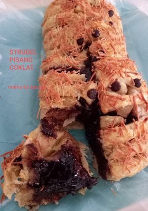 Foto resep Strudel pisang coklat