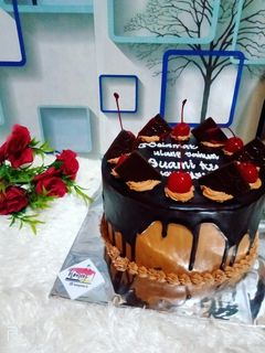 Foto resep Blackfores kukus 4 telur untuk kue ulang tahun