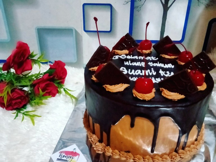 Resep Blackfores kukus 4 telur untuk kue ulang tahun Anti Gagal